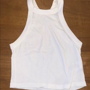 High neck crop top (size M)